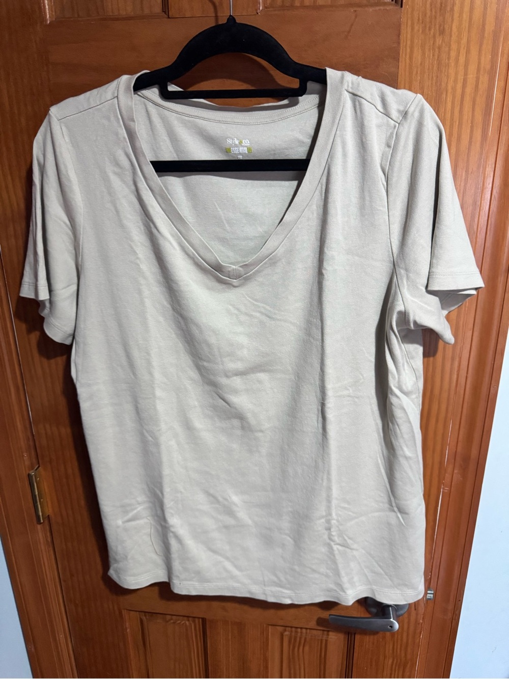 Style & Co Classic V-Neck Women's Top